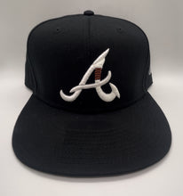 Load image into Gallery viewer, &quot;A&quot; Fish Hook Snapback Hat (Glow In The Dark Fish Hook)
