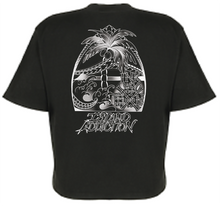 Load image into Gallery viewer, Ink By Ben Original Collab Crop Top T-Shirt
