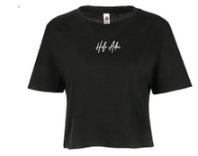 Load image into Gallery viewer, Hafa Adai Crop Top T-Shirt (Embroidered)
