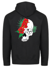 Load image into Gallery viewer, Hibiscus Skull Sweatshirts
