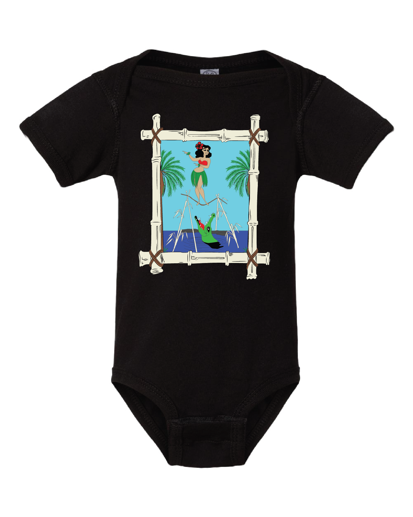 Kids Hula Haunted Mansion Onesie