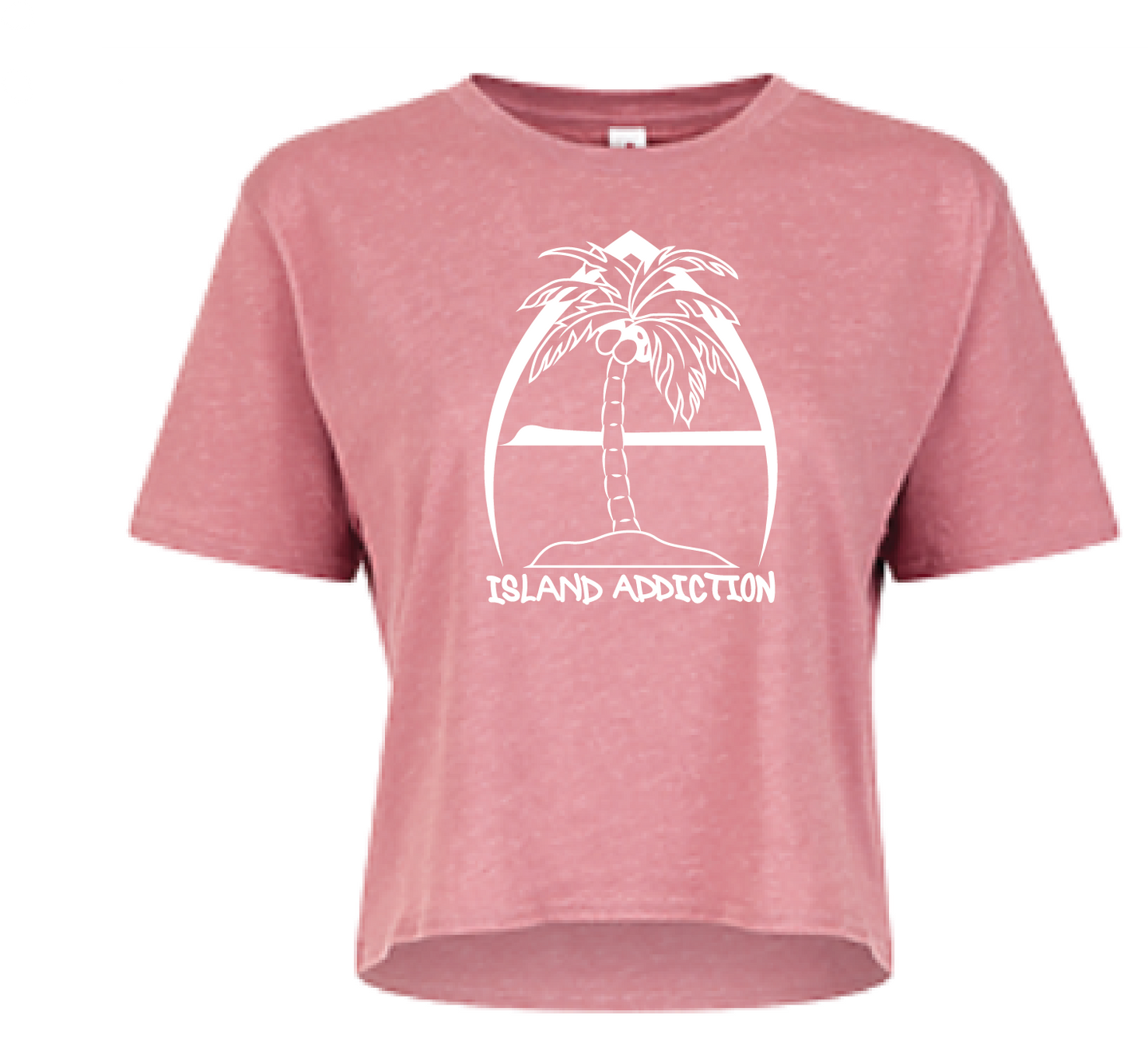 Island Addiction Crop Top T-Shirt